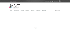 Desktop Screenshot of mazeexclusive.com